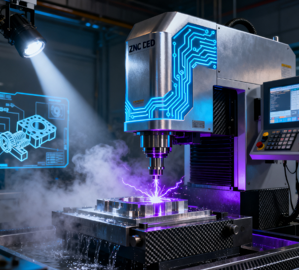 Como uma máquina ZNC EDM pode melhorar a precisão da usinagem de moldes em 30%?